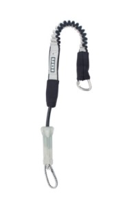 ION - Leash de Kite Court avec tissage en sangle
