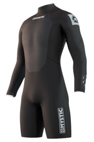 Mystic - Brand Shorty 3/2mm Backzip Manches Longues Hommes
