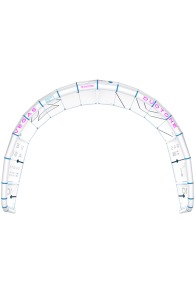 Duotone Kiteboarding-Vegas Concept Blue 2025 Aile de Kite