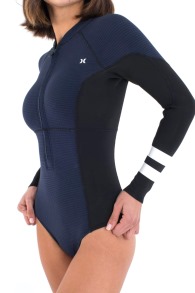 Hurley-AIR 2/2 Texture Springsuit Combinaison Néoprène Femme