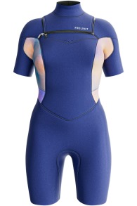 Prolimit-Fire 2/2 Shorty Double Frontzip 2025 Combinaison Néoprène Femmes