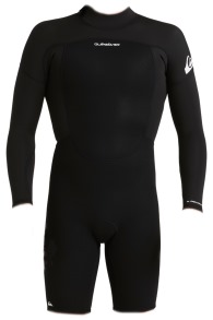 Quiksilver-Prologue 2/2 Longarm Shorty Backzip 2025 Combinaison Néoprène