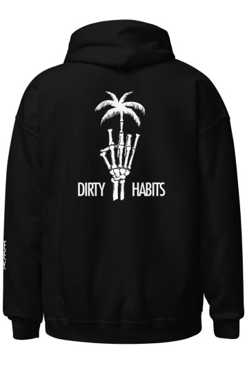Dirty Habits-Sweat à capuche Paradise oversize