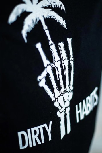 Dirty Habits-Sweat à capuche Paradise oversize