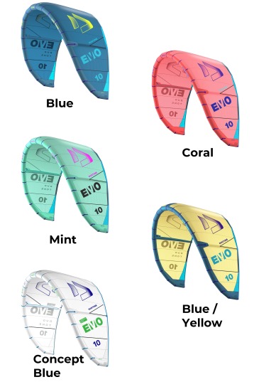 Duotone Kiteboarding-Evo 2025 + Select Concept Blue 2025 Pack de Kitesurf