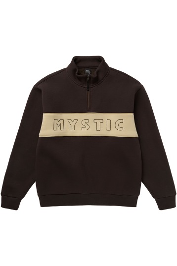 Mystic-Slate Half Zip Sweat