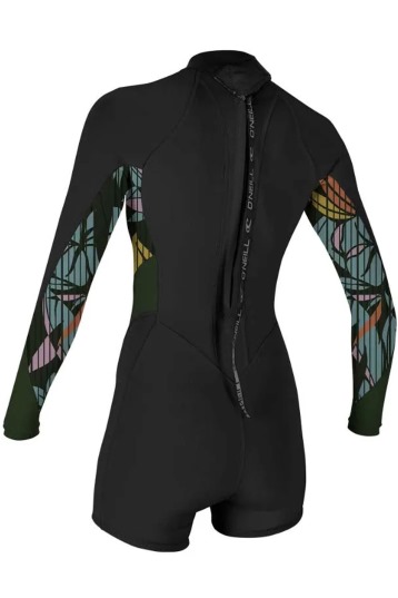 ONeill-Bahia 2/1 Backzip L/S Shorty Wetsuit