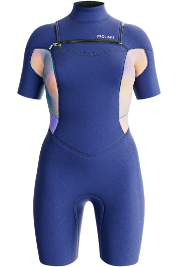 Prolimit-Fire 2/2 Shorty Double Frontzip 2025 Combinaison Néoprène Femmes