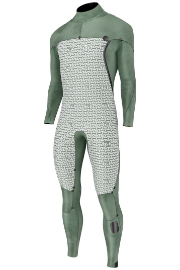 Prolimit-Mercury TR 5/4 Double Frontzip 2026 Combinaison Néoprène