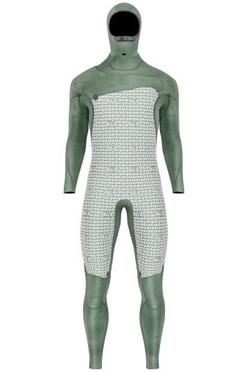 Prolimit-Mercury TR 6/4 Free-X Frontzip Cagoule 2026 Combinaison Néoprène