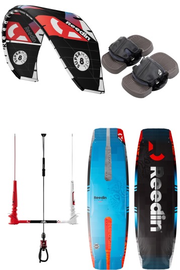 Reedin Kiteboarding-Super Model HTF 2024 + Super E 2025 Pack Kitesurf