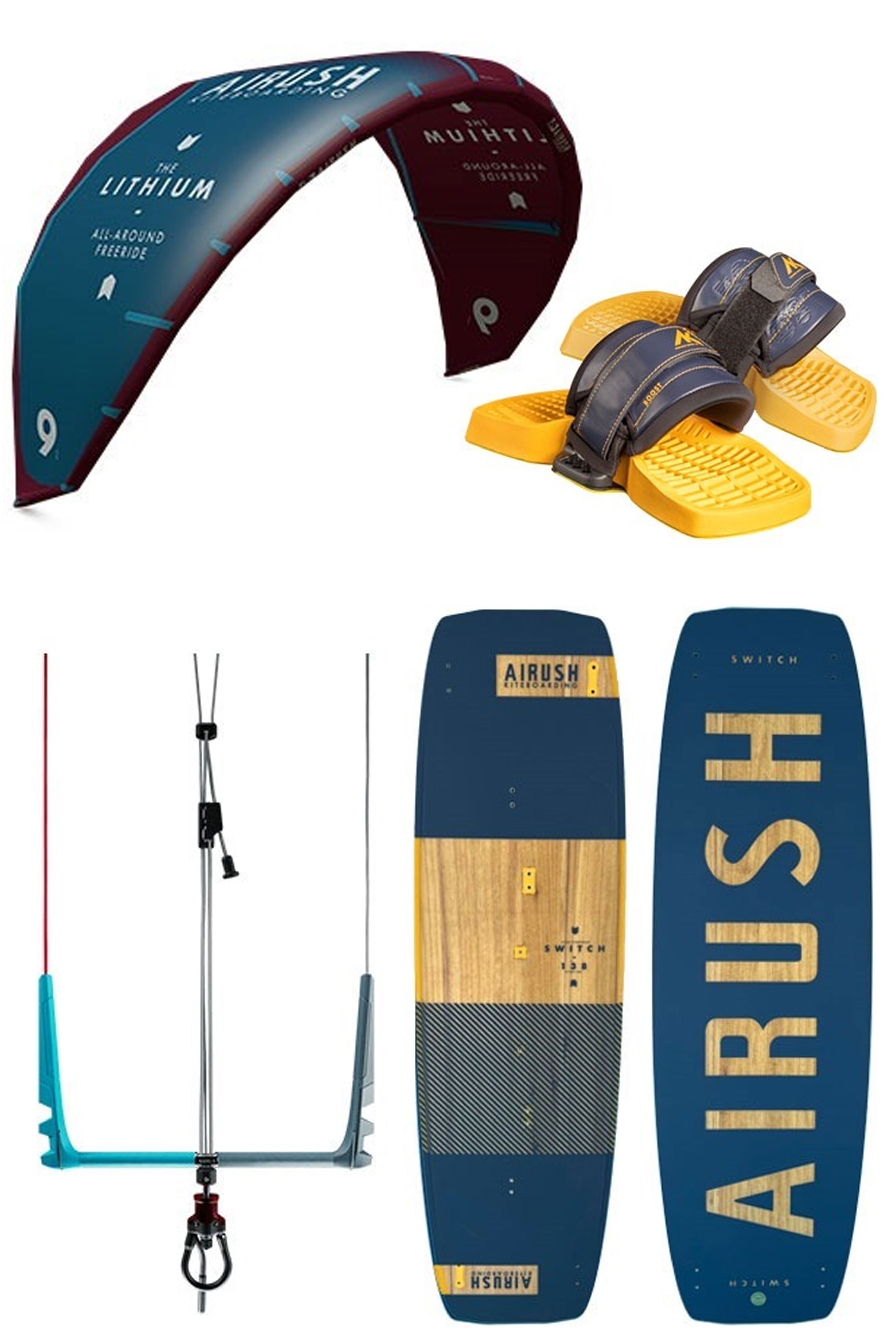 Airush-Lithium V13 + Switch 2023 Pack de Kitesurf