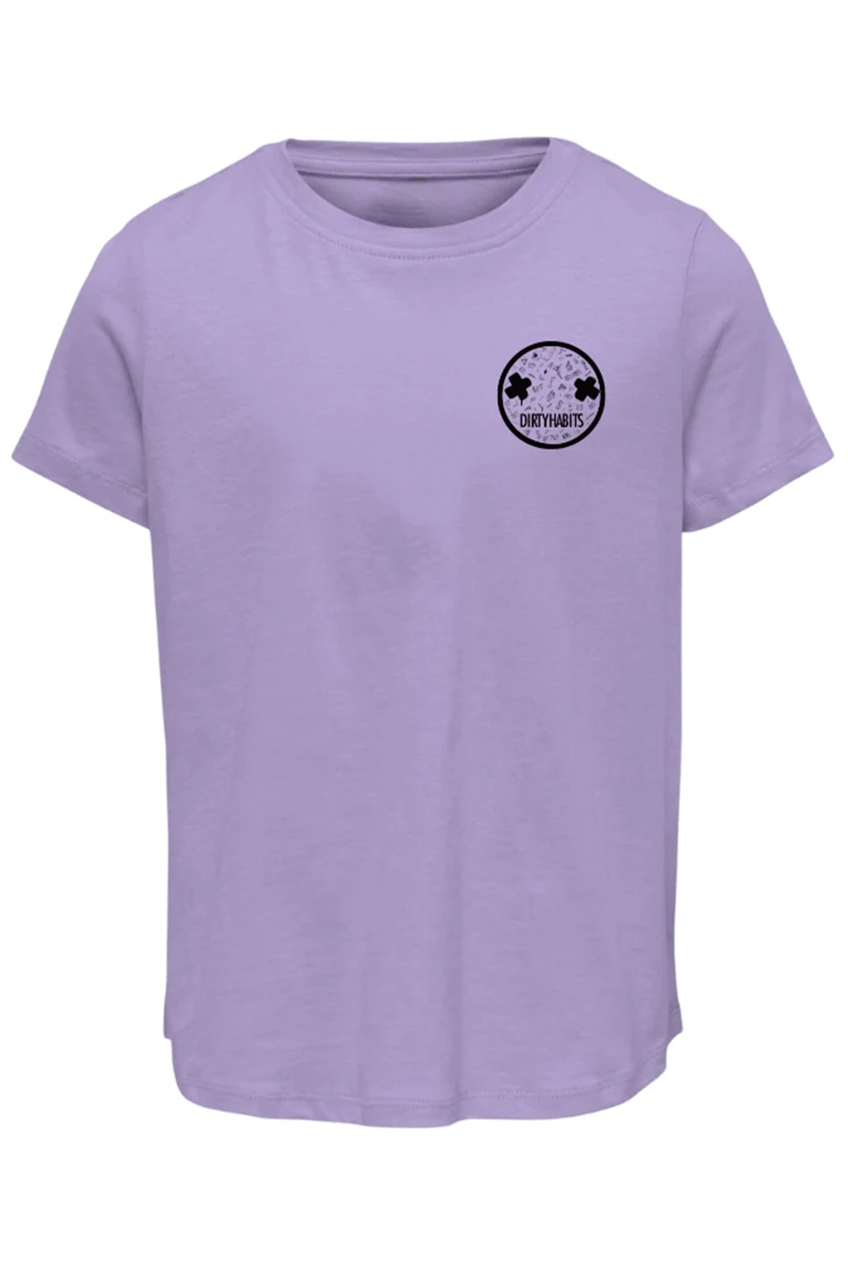 Dirty Habits-Tee-shirt Dirty Habits Lilac