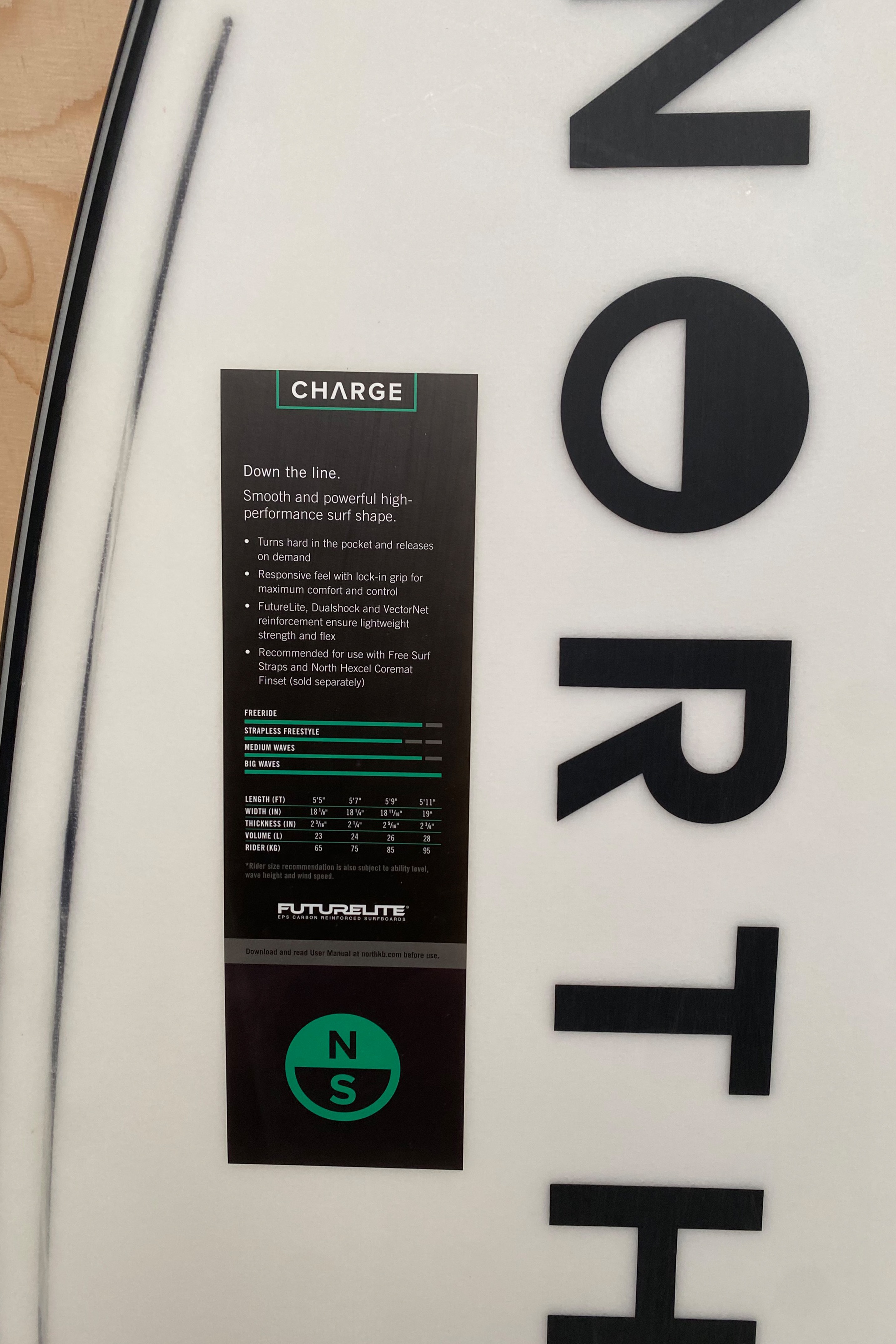 North-Charge Pro 2025 Surfboard (DEMO)