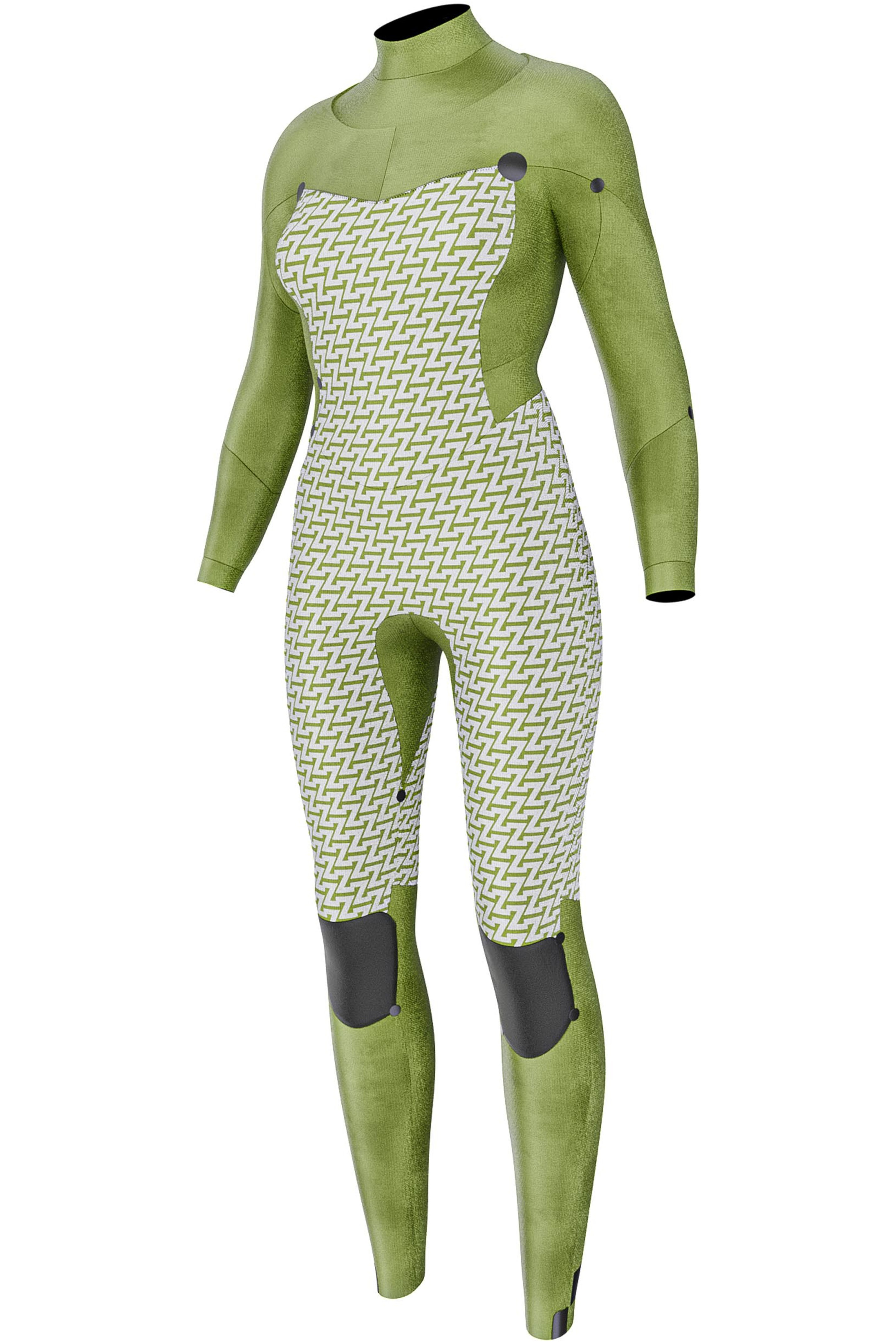 Prolimit-Flare 4/3 Double Frontzip 2025 Combinaison Néoprène Femmes