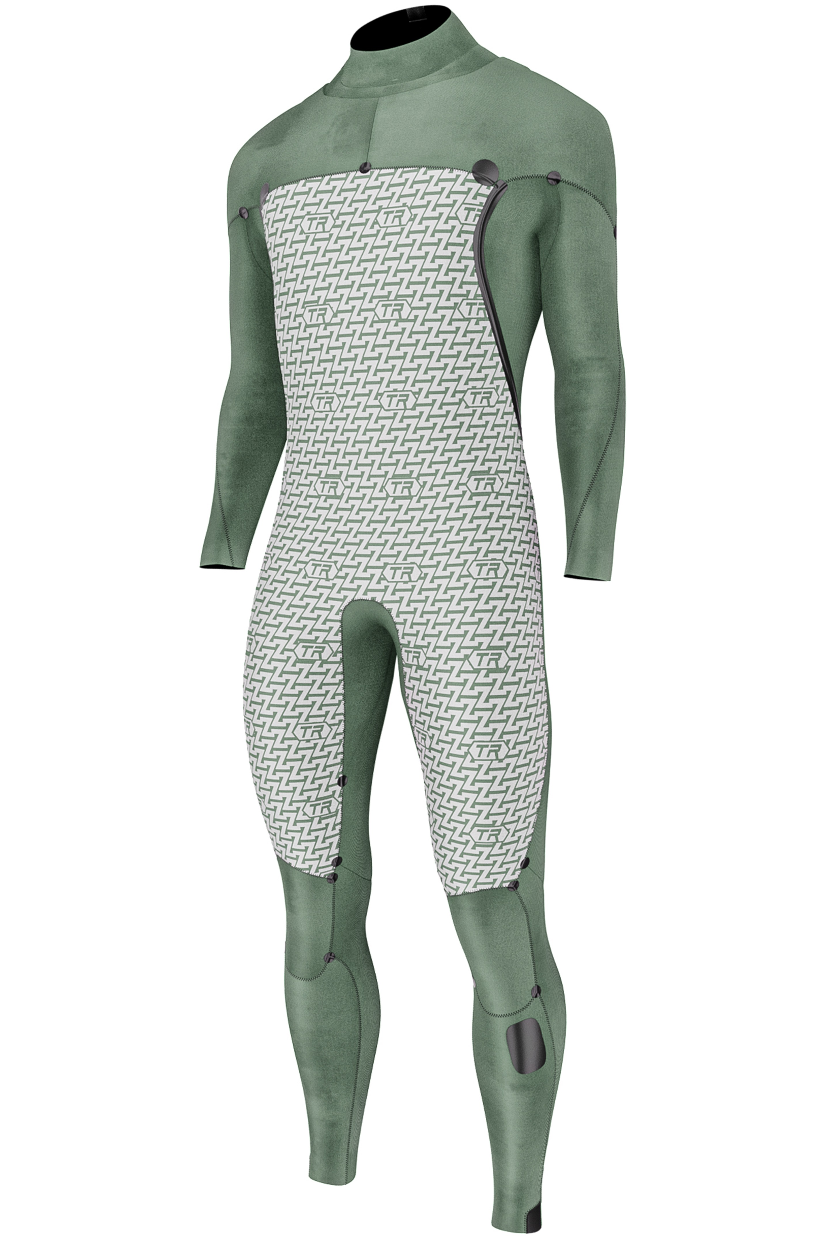 Prolimit-Mercury TR 4/3 Double Frontzip 2026 Combinaison Néoprène