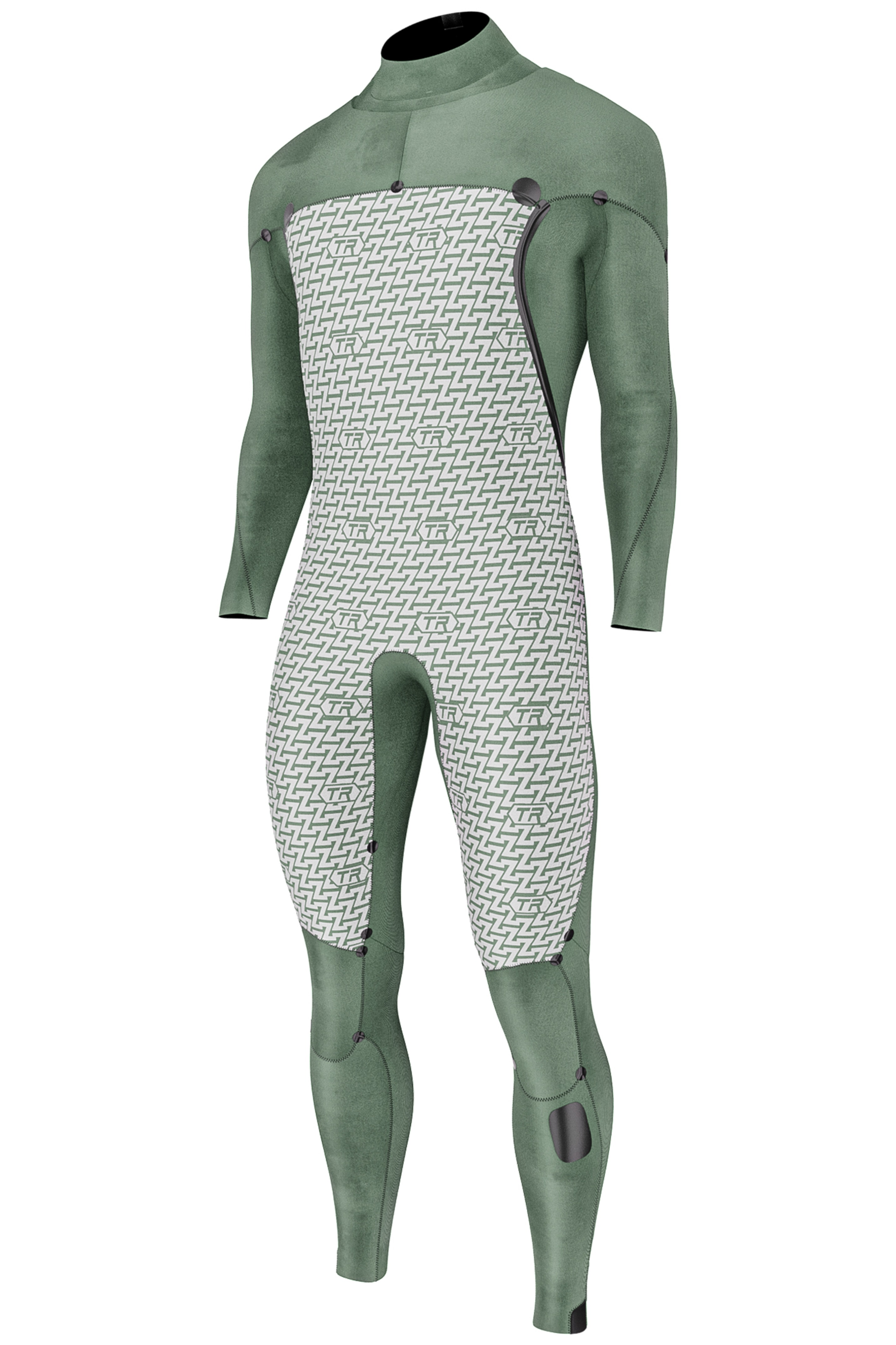 Prolimit-Mercury TR 5/4 Double Frontzip 2026 Combinaison Néoprène