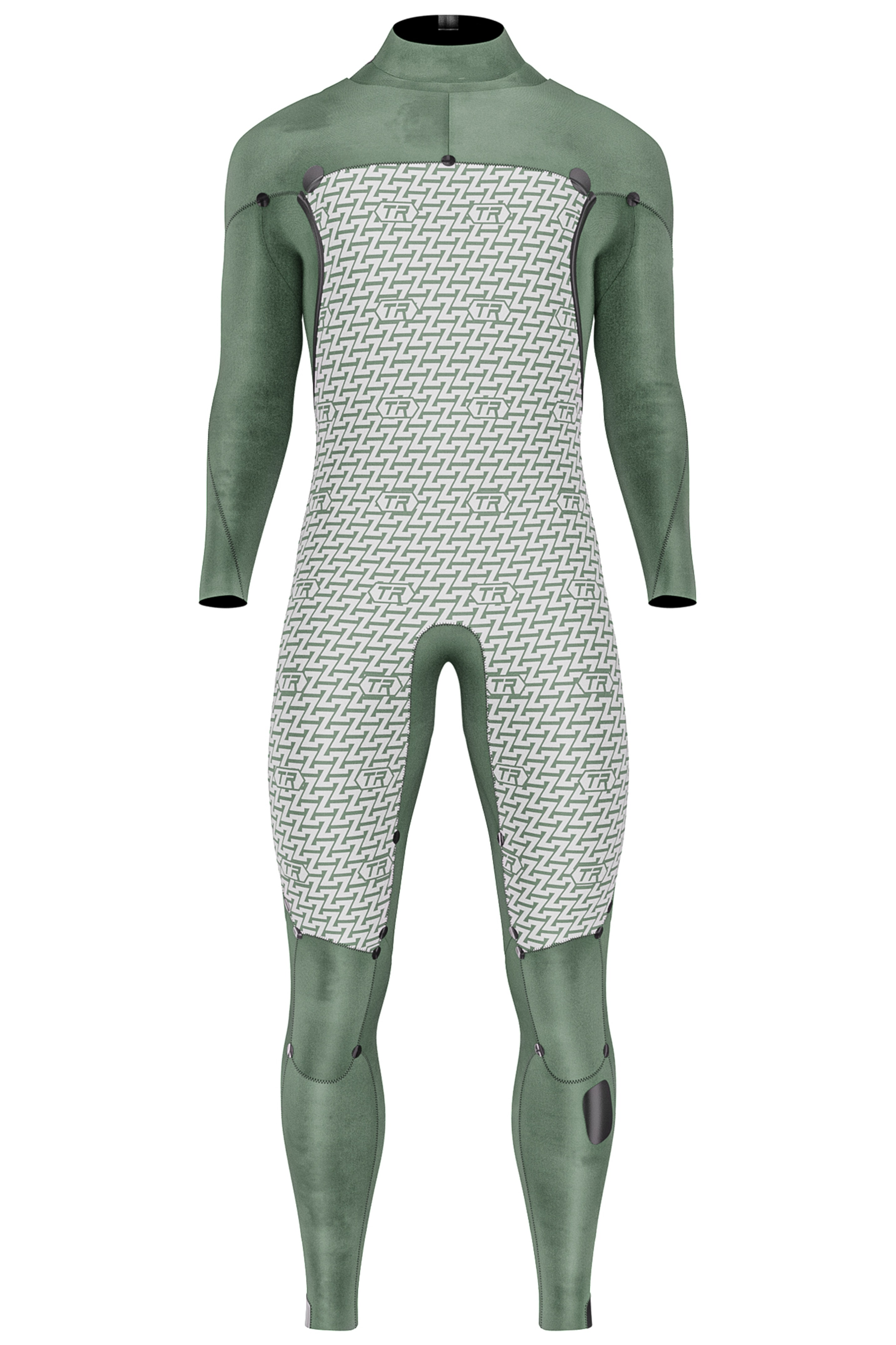 Prolimit-Mercury TR 5/4 Double Frontzip 2026 Combinaison Néoprène