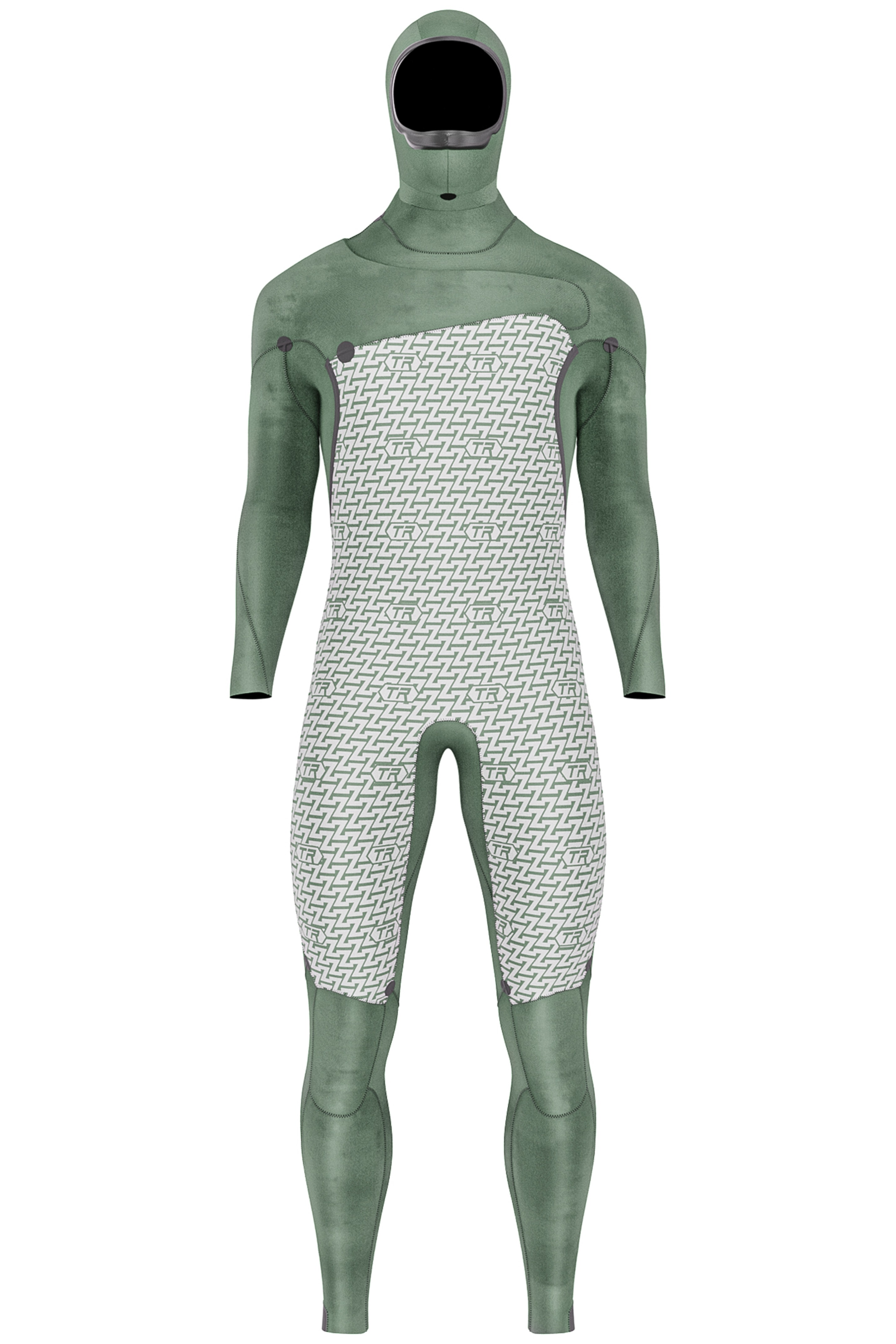 Prolimit-Mercury TR 6/4 Free-X Frontzip Cagoule 2026 Combinaison Néoprène