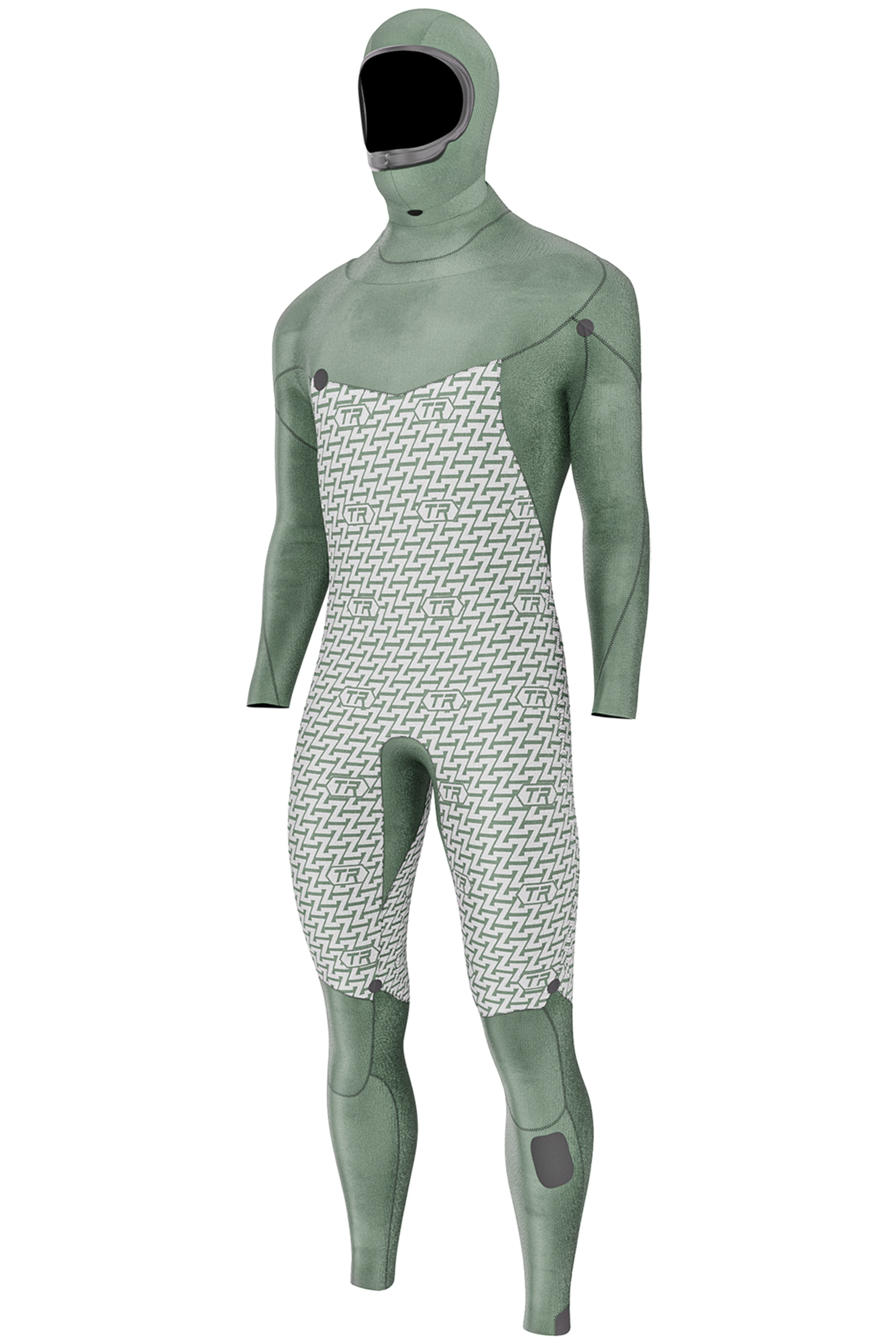 Prolimit-Vapor TR 6/4 C-Zip Cagoule 2026 Combinaison Néoprène