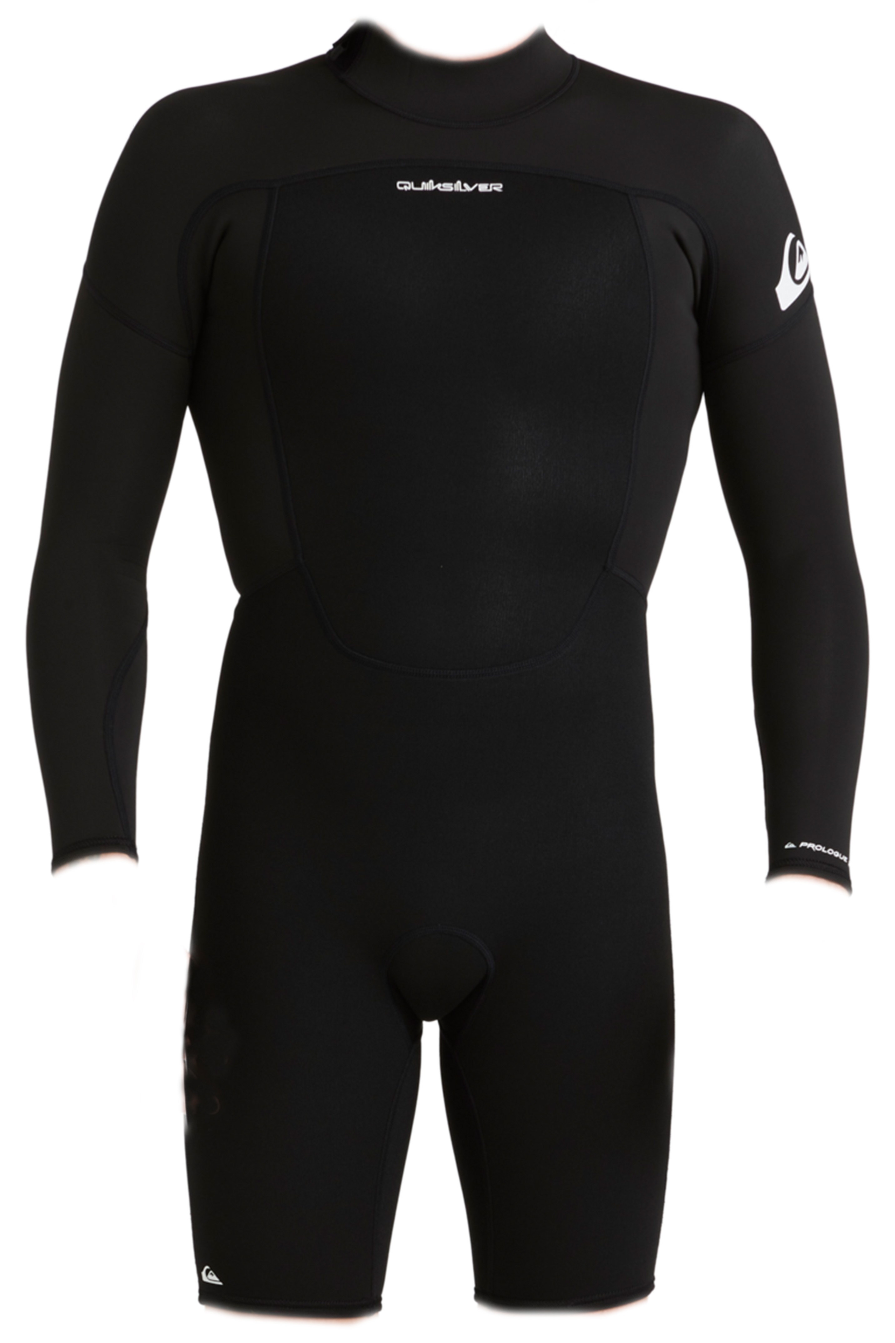 Quiksilver-Prologue 2/2 Longarm Shorty Backzip 2025 Combinaison Néoprène
