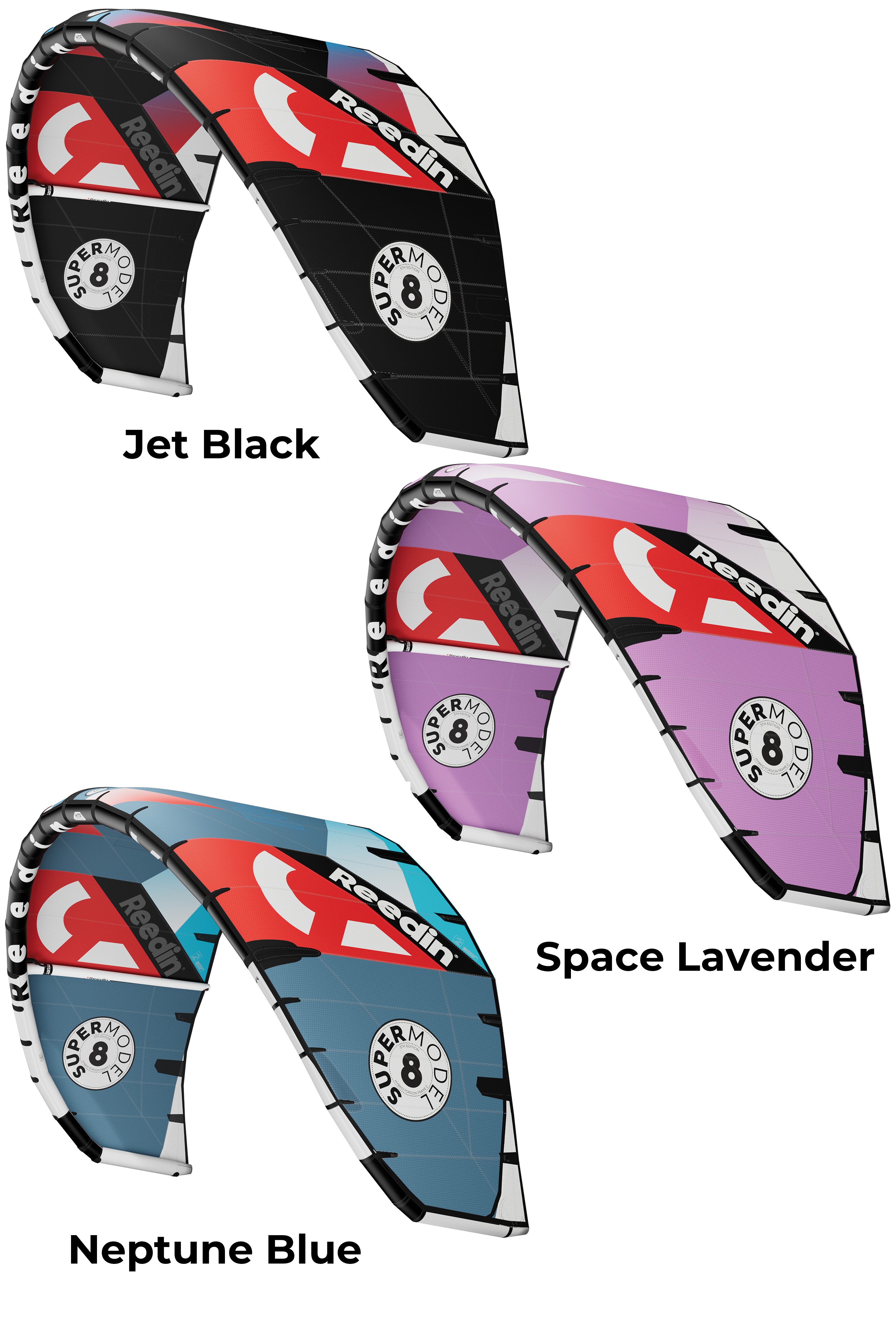 Reedin Kiteboarding-Super Model HTF 2024 + Super E 2025 Pack Kitesurf